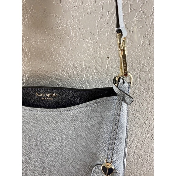 Kate Spade Blue Margaux Leather Large Crossbody - Picture 5 of 16